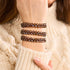 Châtaignier | Bronze à canon | Bracelet Vitalité Prisma